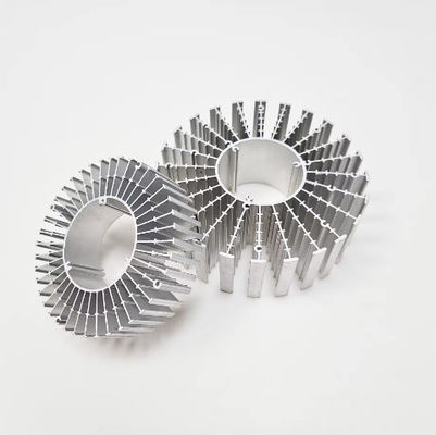 خرید T پروفایل رادیاتور آلومینیومی سفارشی سیاه یا سفارشی دور آلومینیوم حرارتی سینک online manufacture