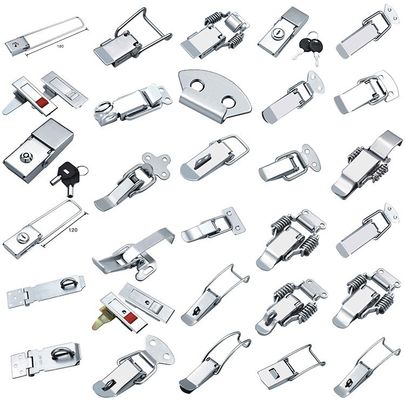 باکس قفل پریس چاپ دقیق با زنک نیکل پوشش بهار بار قفل برای تولید کم حجم در ضد زنگ